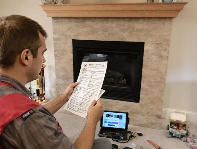 Thorough chimney inspection by Heath Chimney Sweep in Heath, OH